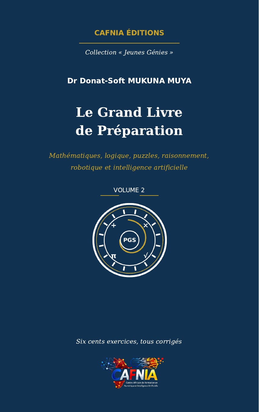 Page de garde — Le Grand Livre de Préparation — Volume 2
